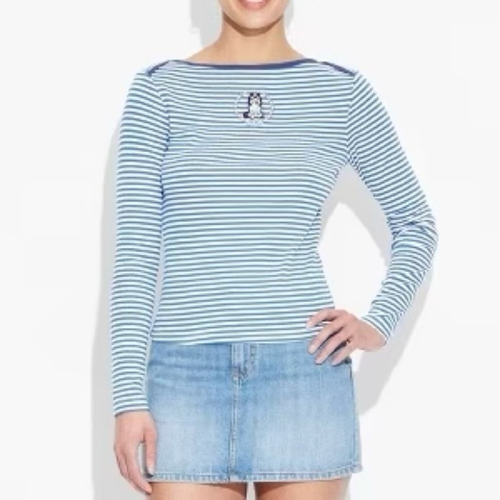 Bluey Striped Long Sleeve Tee, XXL